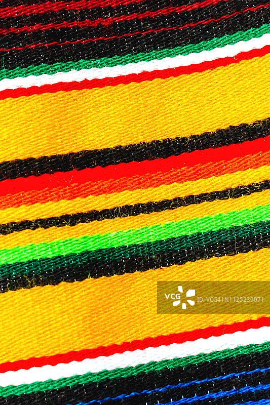 来自瓦哈卡的墨西哥纺织品图片素材