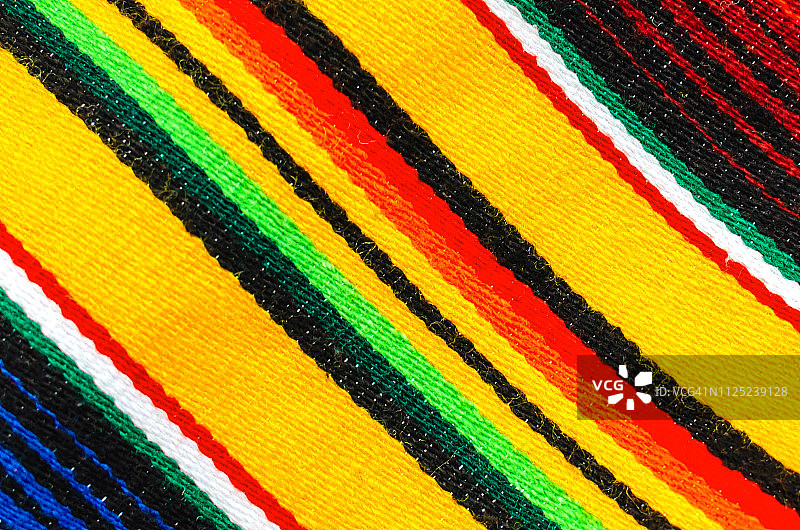 来自瓦哈卡的墨西哥纺织品图片素材