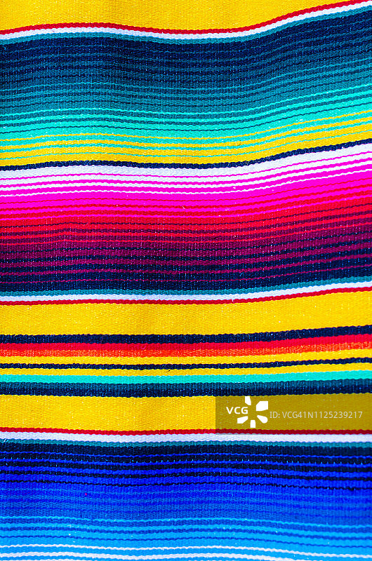 来自瓦哈卡的墨西哥纺织品图片素材