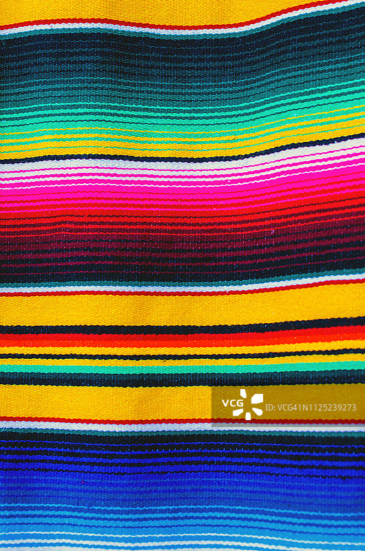 来自瓦哈卡的墨西哥纺织品图片素材