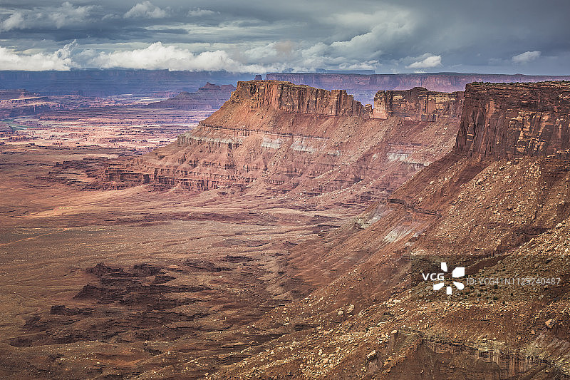 美国犹他州峡谷地国家公园：针石景观图片素材