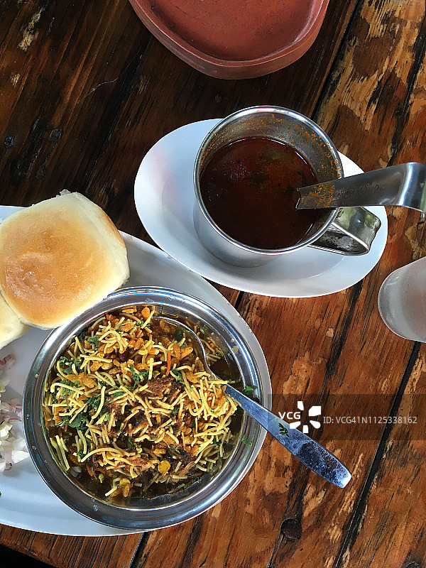 印度小吃米萨图片素材