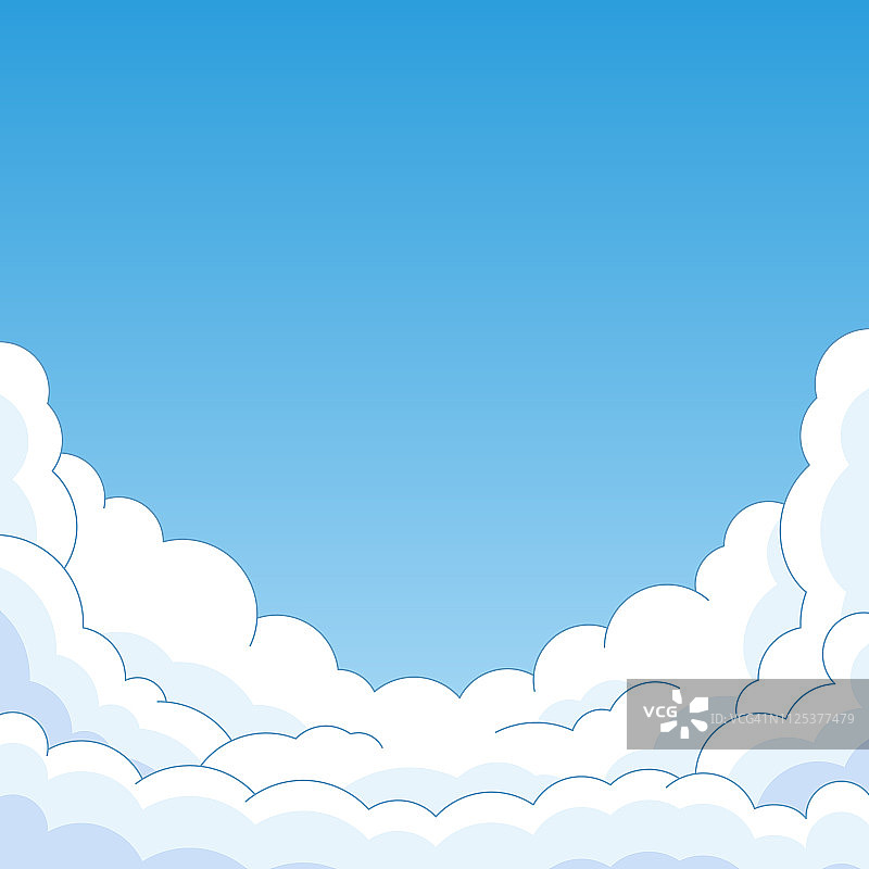 云天空背景图片素材