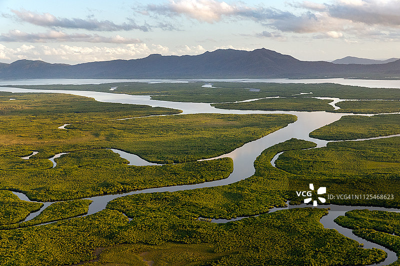 欣钦布鲁克岛航拍图片素材