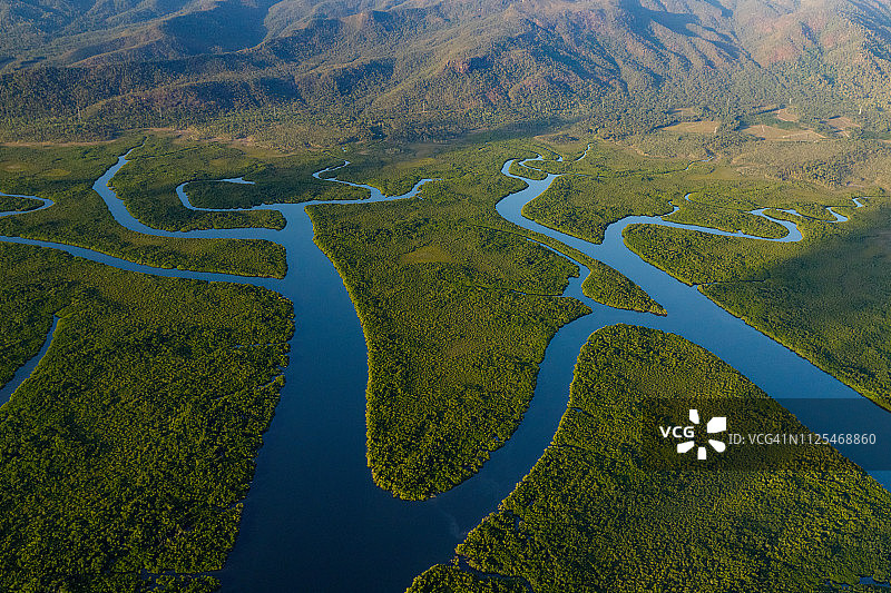 欣钦布鲁克岛航拍图片素材