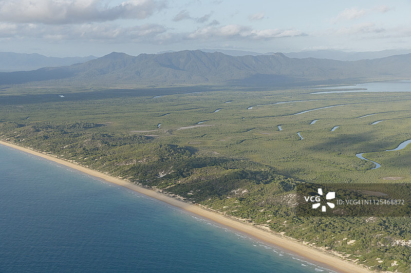 欣钦布鲁克岛航拍图片素材