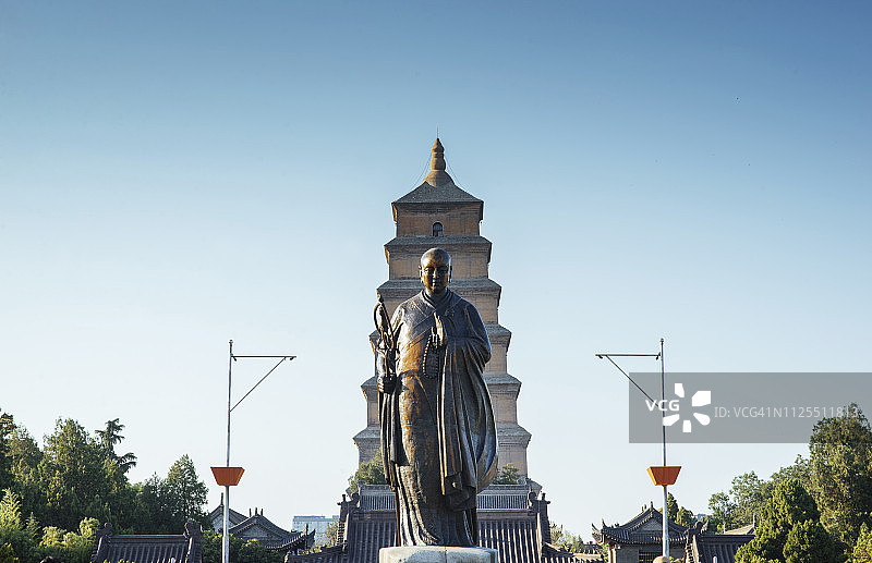 唐朝玄奘法师图片素材