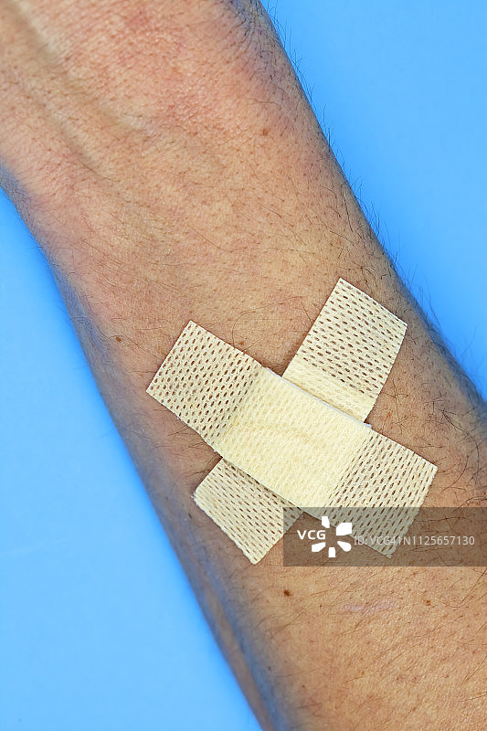 手和创可贴，胶布图片素材