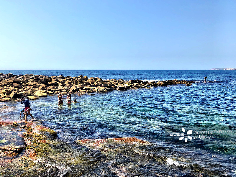 悉尼克洛弗利海滩图片素材