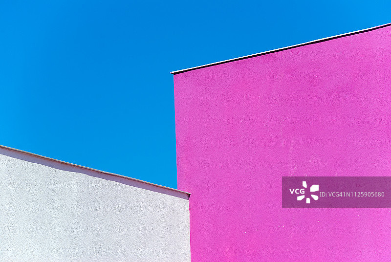 彩色现代建筑图片素材