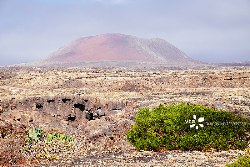 兰萨罗特岛风景。图片素材