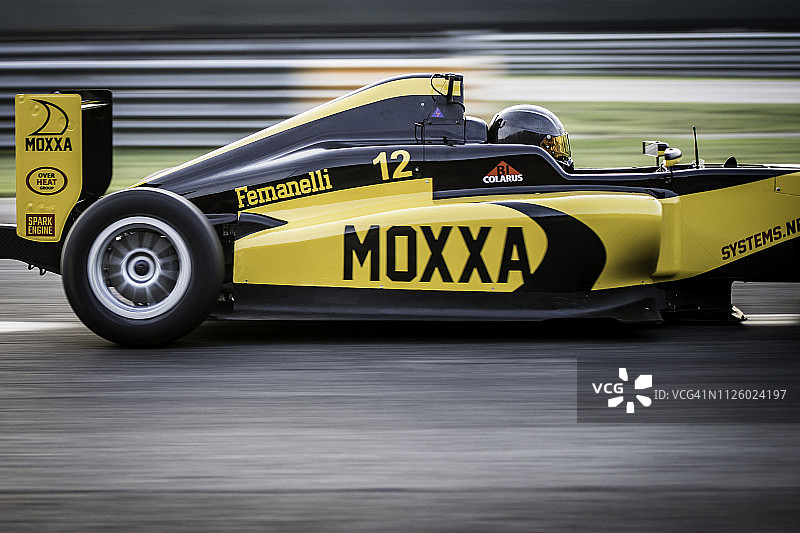 一级方程式赛车摇摄镜头图片素材