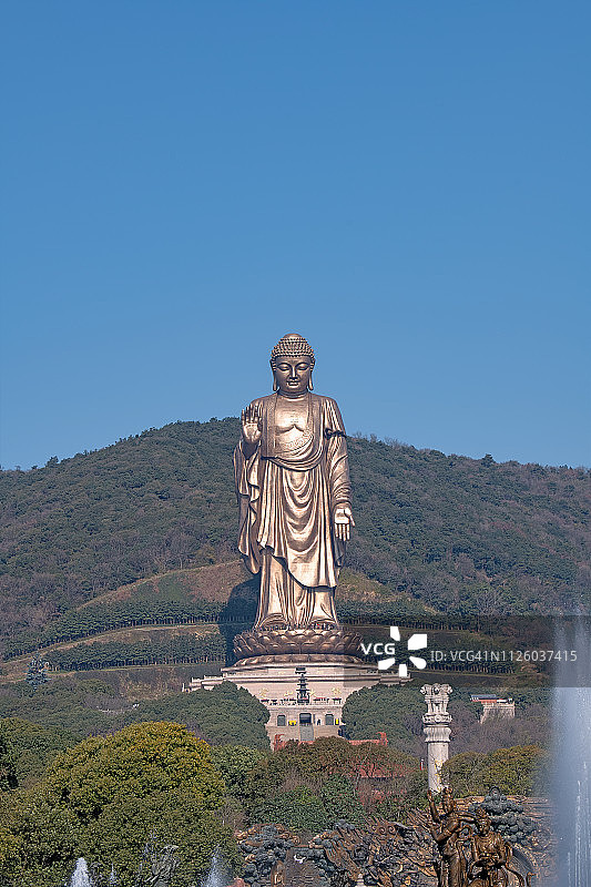 灵山大佛景区图片素材