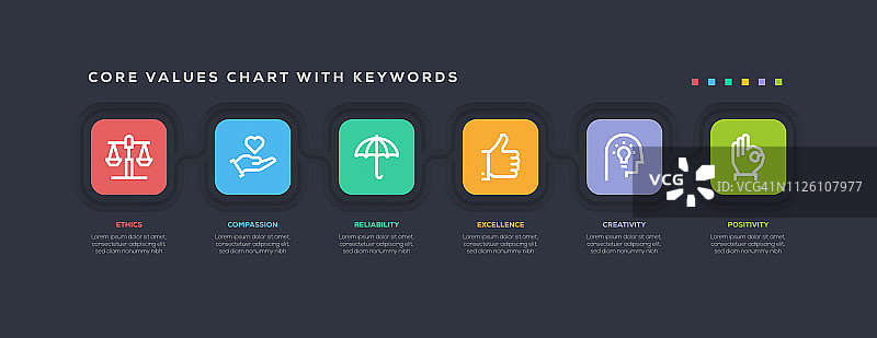 关键词核心图图片素材