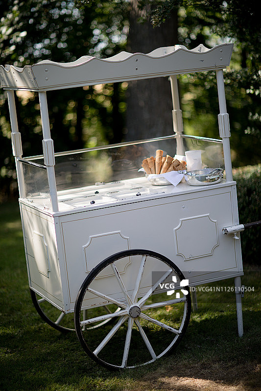 冰淇淋车图片素材