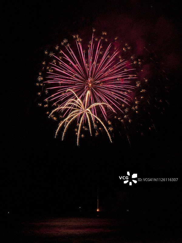 烟花景色图片素材