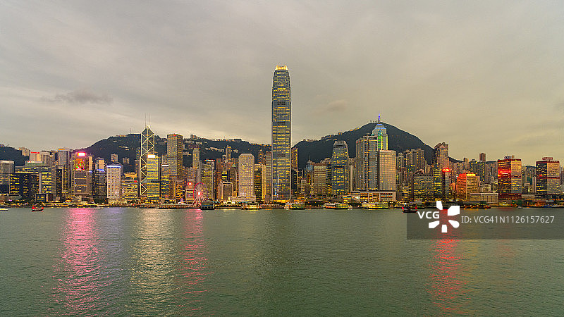 香港中环海滨图片素材