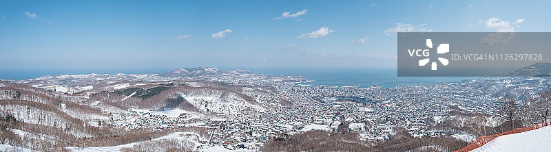 日本北海道小樽市地标港口图片素材