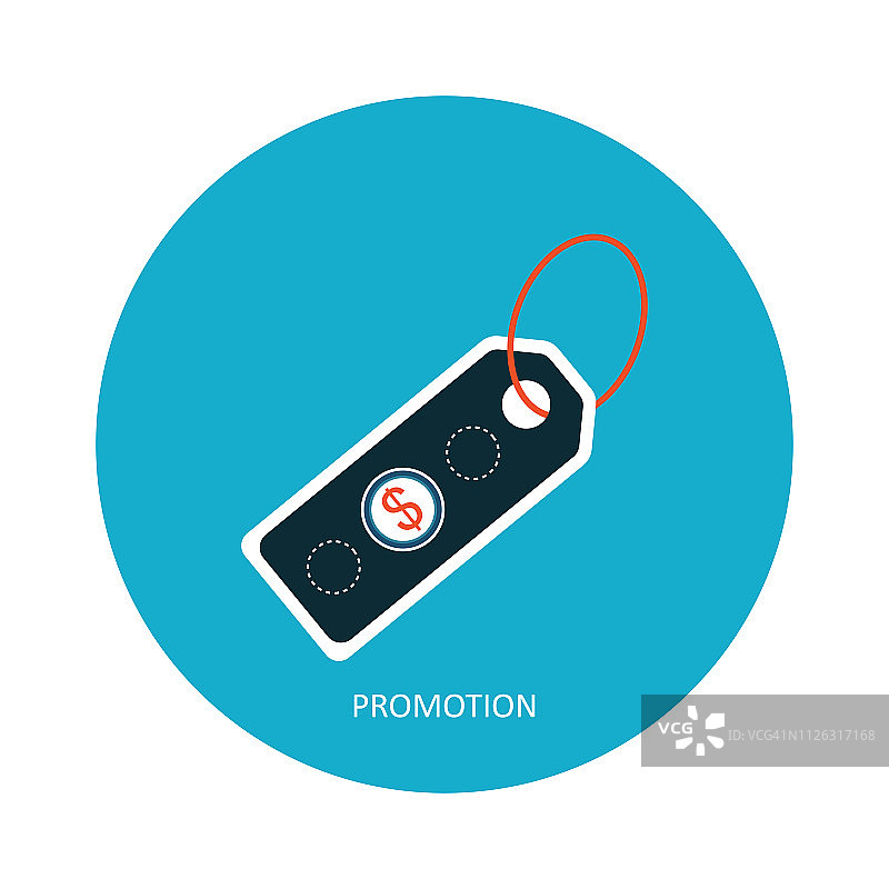 提供标签，红色标签空白 - 插图图片素材