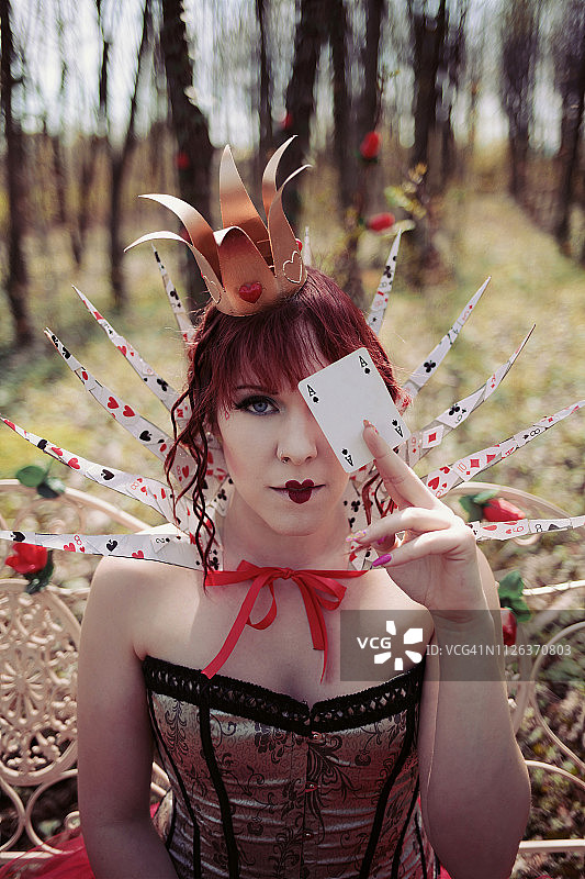 红心女王图片素材