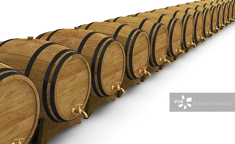 木制酒桶啤酒桶图片素材