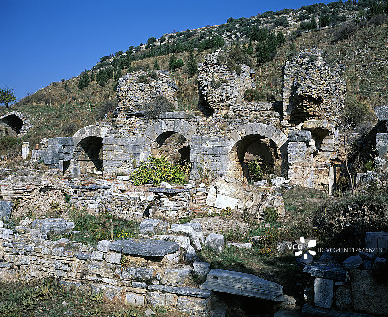 以弗所古城图片素材