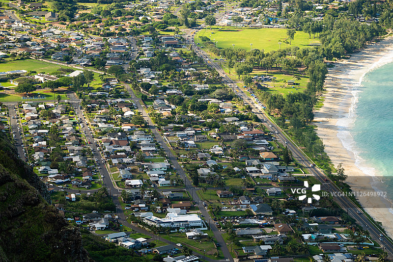 夏威夷街区图片素材