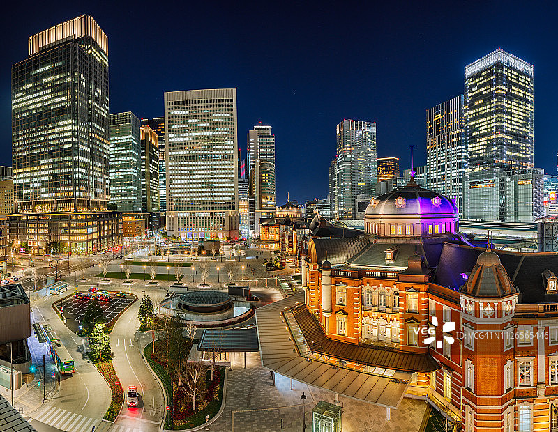 东京站全景图片素材