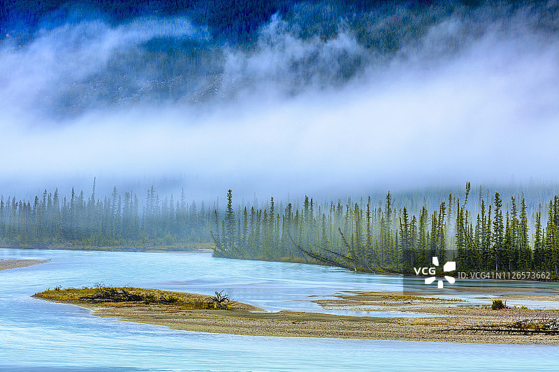 加拿大阿尔伯塔省的贾斯珀国家公园图片素材