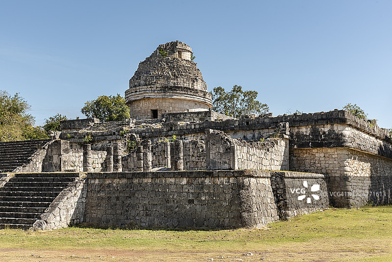 玛雅天文台卡拉科尔图片素材