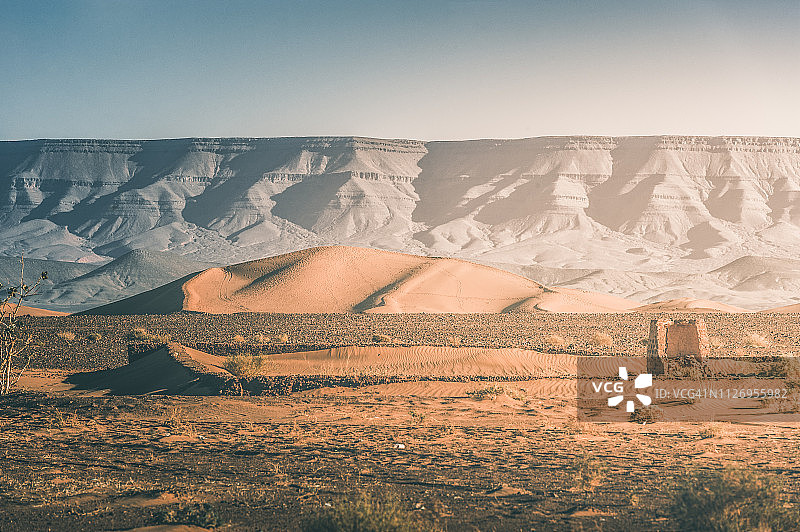 摩洛哥的沙漠景观图片素材