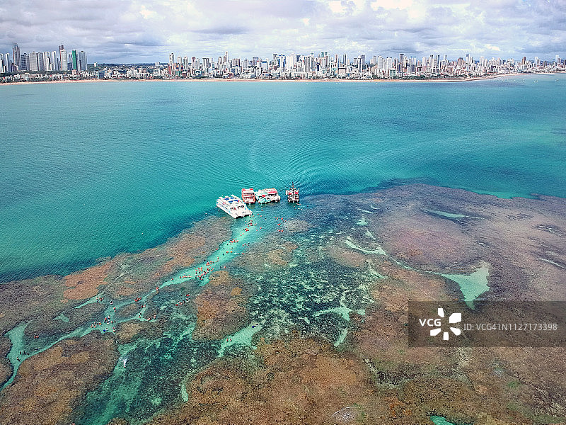 天然泳池：皮桑考济尼奥图片素材