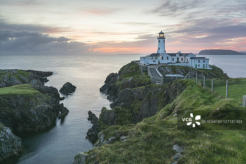 Fanad Head灯塔，爱尔兰多尼戈尔郡图片素材