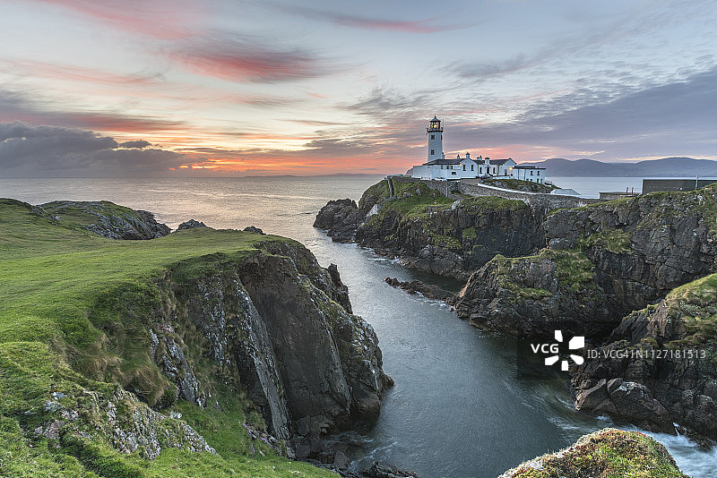 Fanad Head灯塔，爱尔兰多尼戈尔郡图片素材