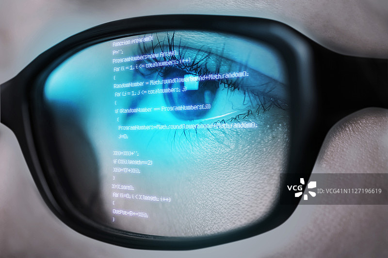 数字眼睛图片素材