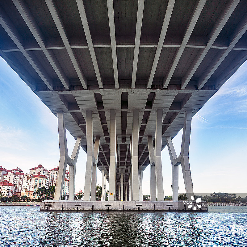 新加坡本杰明·希尔斯立交桥图片素材