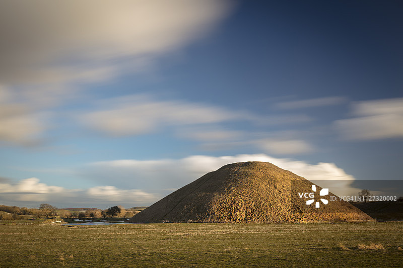 西尔伯里山古迹图片素材