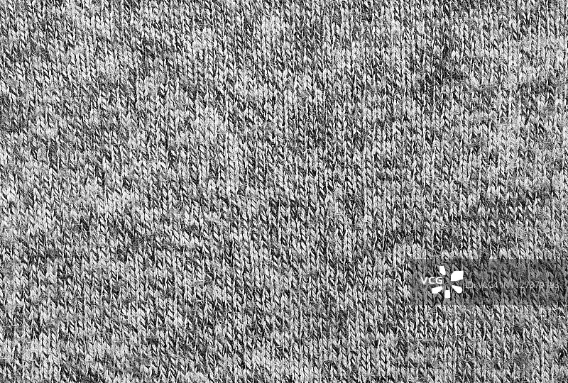 暖黑色和白色羊毛针织背景图片素材