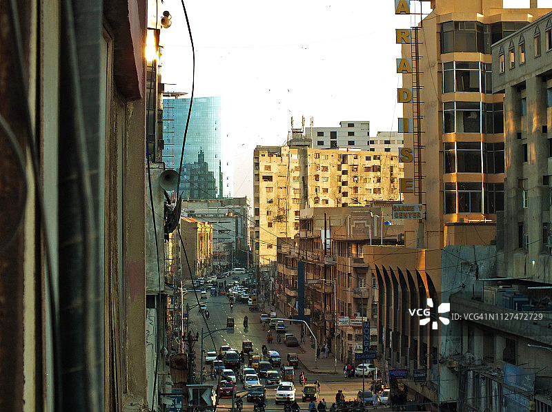 卡拉奇老城区萨达尔图片素材