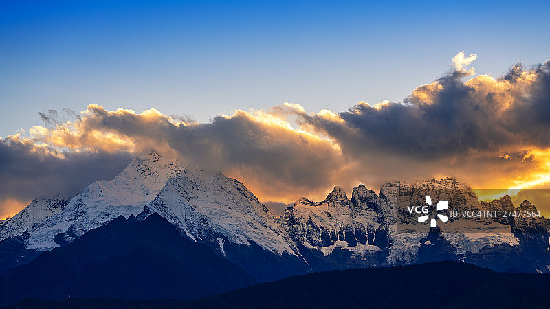 阿卡迪亚香格里拉风景图片素材