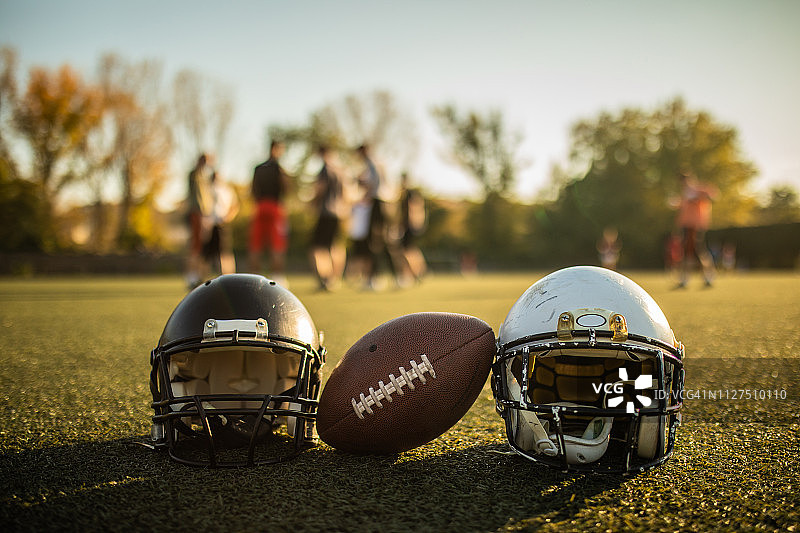 美式橄榄球细节图片素材