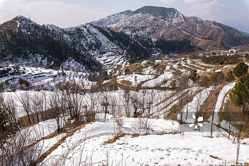 香拉山顶图片素材