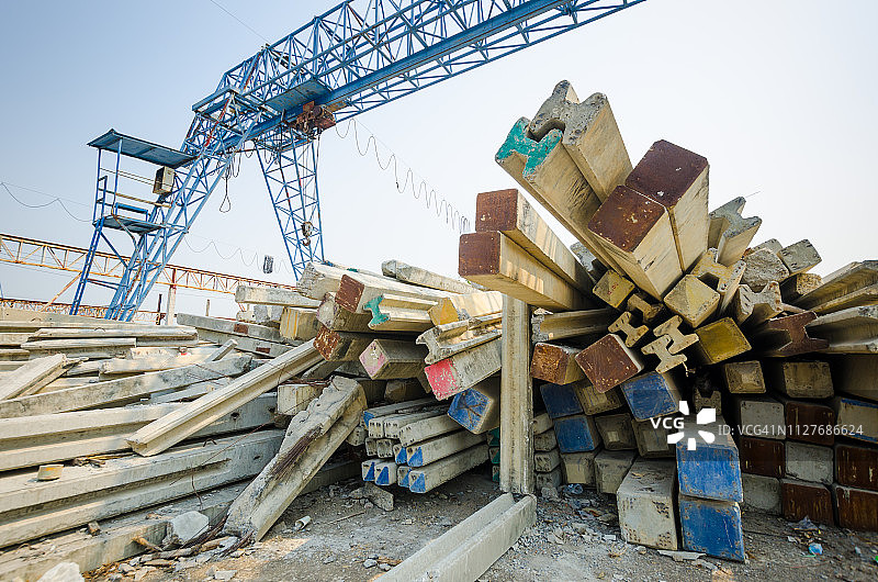 混凝土水泥厂重工业制造图片素材