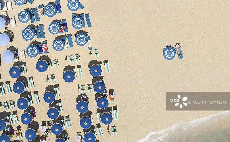 海滩航拍图片素材