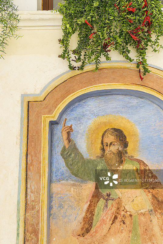 孔杰多宫圣保罗壁画图片素材