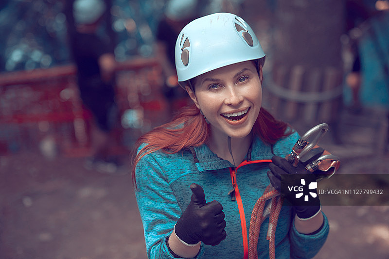 准备好迎接蒂罗尔探险图片素材