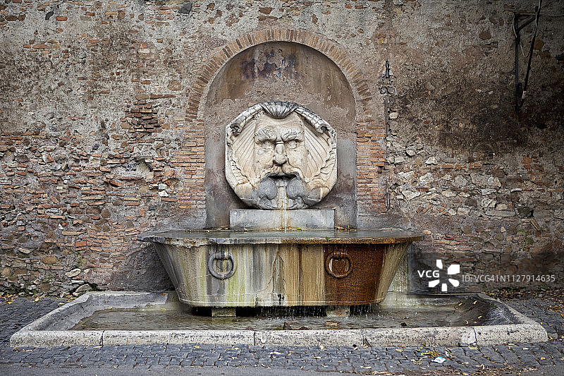 罗马橘园喷泉图片素材