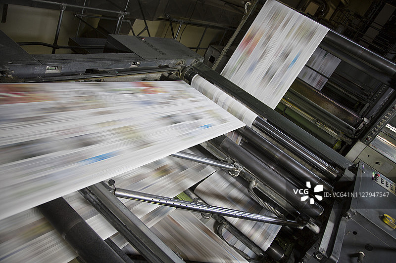 报纸印刷图片素材