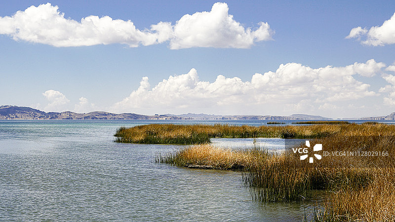 的的喀喀湖图片素材