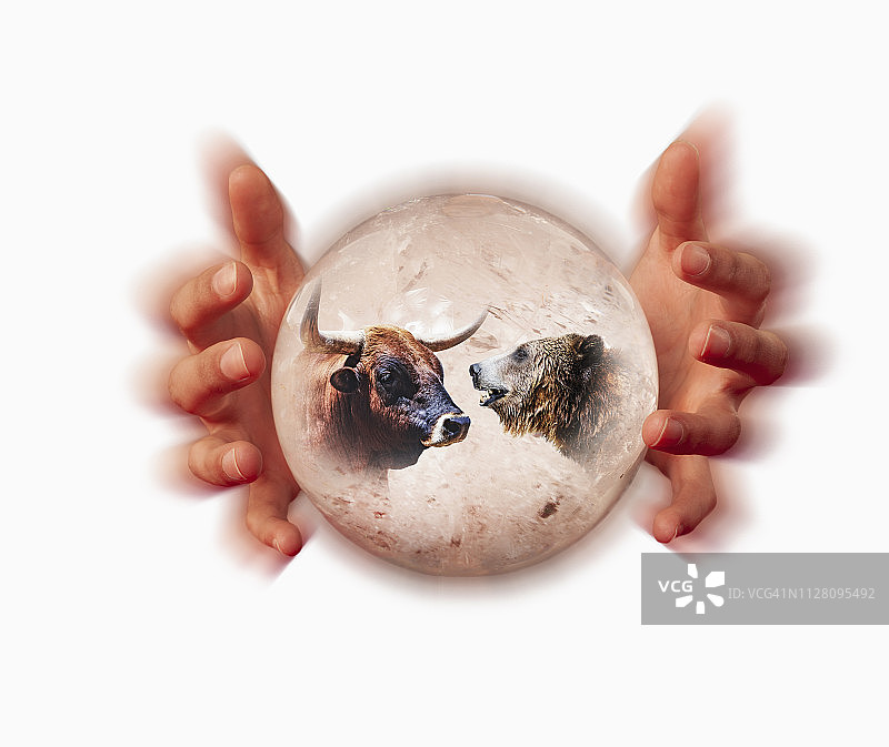 牛市和熊市市场预测图片素材